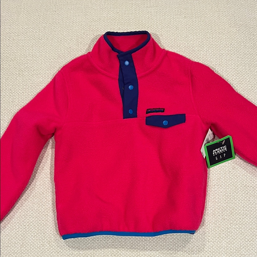 Gap Kids' Bright Pink and Blue Fleece size 5 toddler